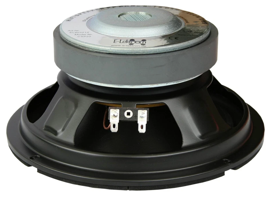 CSP20 HiFi Chassis-Lautsprecher 8" / 20 cm / 8 Ohm 100W RMS Bass Woofer Einbau - Bild 4 von 4