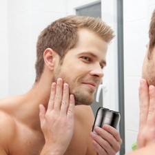 Mini-shave Portable Electric Shaver For Men Razor USB Rechargeable Home Travel 12