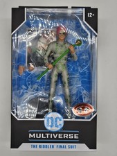 Mcfarlane Toys DC Multiverse THE RIDDLER FINAL SUIT Figure Red Platinum Edition