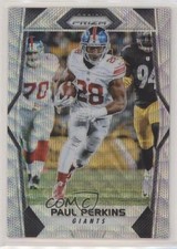 2017 Panini Prizm Blue Wave Prizm 20/149 Paul Perkins #118 6f8