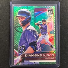 2022 Donruss Optic Kris Bryant Diamond Kings Green Dragon 10/99