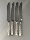 Vintage Towle Candlelight Dinner 9-5/8” Knife Sterling Silver Handles-Set of 4