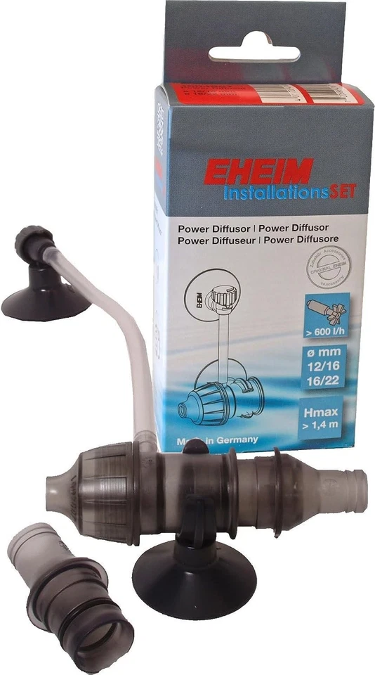 EHEIM Diffuseur pour Tuyau 12/16 mm & 16/22 mm – Oxygène Optimal pour Poissons - Photo 2/2