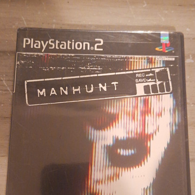 Sony PlayStation 2 Manhunt Original DVD Keep Case w/ Cover Art