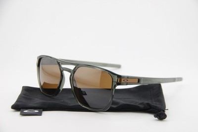 NEW OAKLEY OO9436-0354 LATCH BETA CLEAR GREY BROWN AUTHENTIC SUNGLASSES 54-18