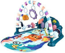Spielmatte Spielbogen für Baby mit Musik Spieldecke Krabbelmatte Reiche Farben