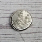 1/2 oz Fine Silver Hand Poured Mutiny Metals Silver Round Pirate Ship