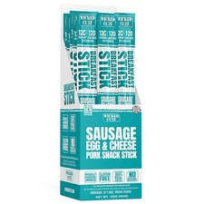 Wicked Cutz Sausage Egg and Cheese Stick, 12g Protein Per Gluten Free... 