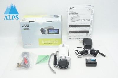 [Mint] JVC Everio GZ-E565 Digital Video Camera Camcorder White w/ Box #260629a
