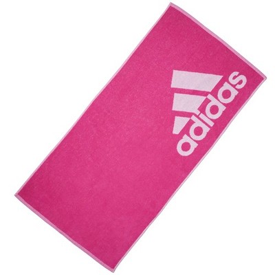 adidas Fitnesshandtuch Sporthandtuch Fuchsia 50x100 cm schnell trocknend Strand