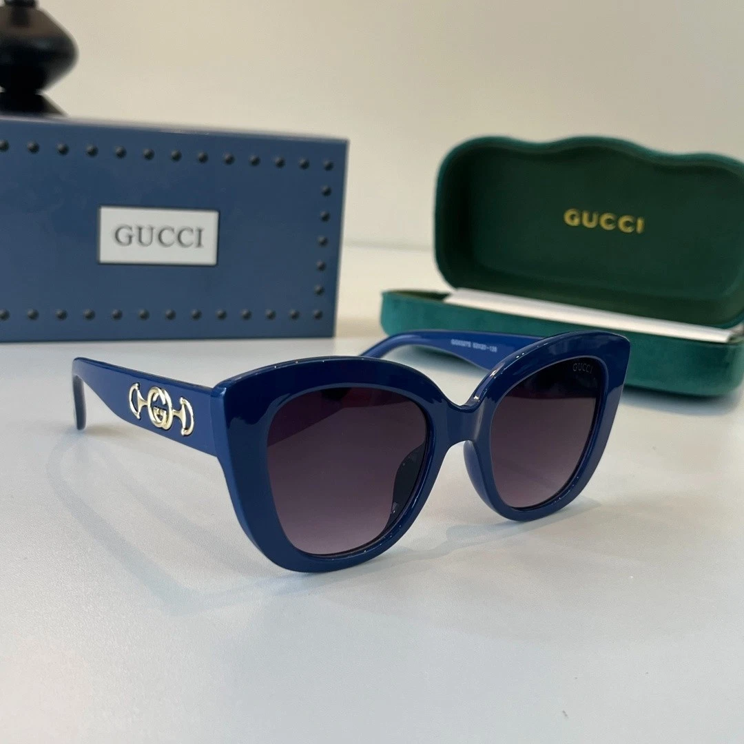 Gucci Blue Sunglasses for Women for sale | eBay display picture 3