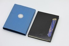 Montblanc Vintage Notizbuch / Id. 57002 / SELTEN / Leder Umschlag / Sammlerstück