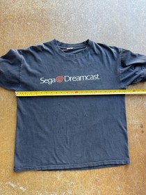 VTG 90s Faded Sega Dreamcast Promo Video Game Electronics Boutique T-Shirt (L)