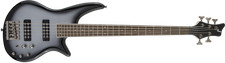 Jackson JS Series Spectra JS3V 5-String Electric Bass Guitar Gloss Silverburst