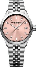 Orologio Raymond Weil Donna 5634-ST-80021 Freelancer Quarzo Rosa 34mm Prezzo al pubblico consigliato $995
