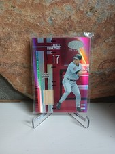 2005 Leaf Certified Materials Mirror Red Materials Bats /250 Lance Berkman #93