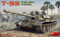 T-55 Polish Prod. Tank 1:3 5 Kunststoff Modell Kit Miniart