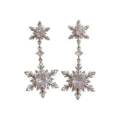 Party Perfect Zircon Tassels Earrings Fashionable Comfort Everyday Jewelry