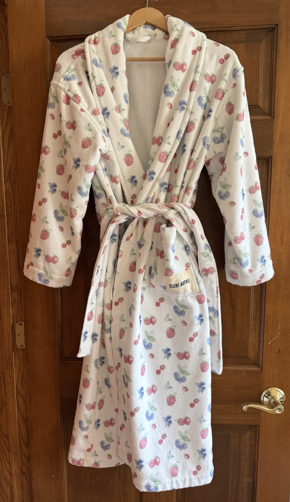 Djerf Avenue Robe In Summer Berries Print, Very Good Condition Size Xs/S