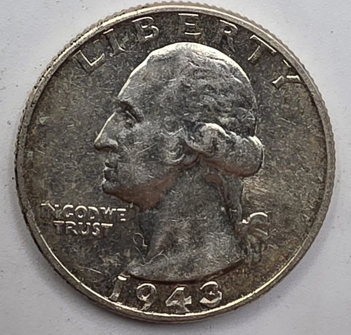 *SILVER* 1943  Washington Quarter -《Great Way To Buy Silver!!》