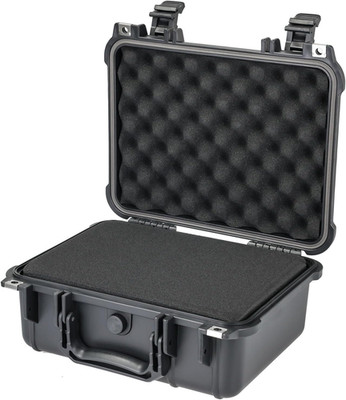 HMF ODK100 Outdoor-Fotokoffer, Transportkoffer Mit Rasterschaumstoff | 34 X 29,5