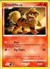 Growlithe 89/132 Common Secret Wonders Pokemon Damaged on eBay