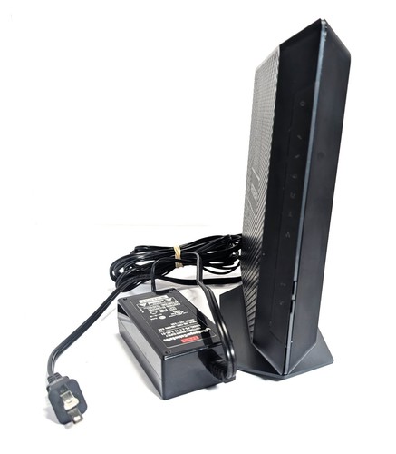 Netgear C7000v2 AC1900 WiFi Cable Modem Router Combo w/ Power Supply - Picture 7 of 7