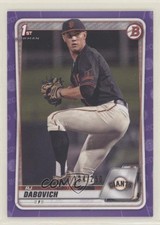 2020 Bowman Draft Purple Border 124/250 RJ Dabovich #BD-148 5h0