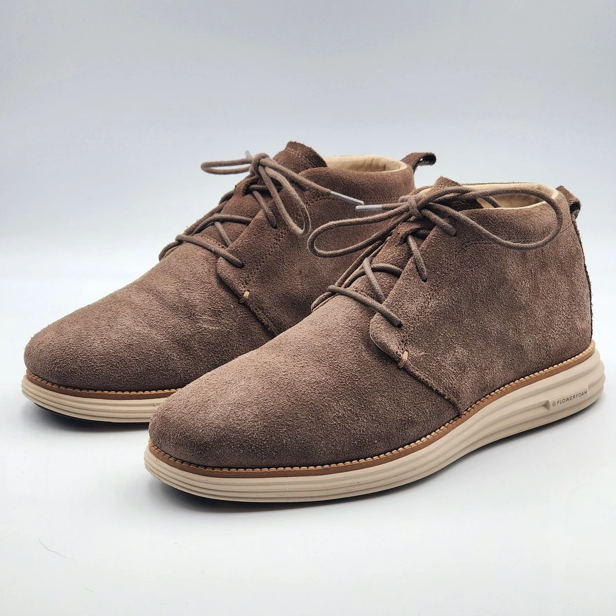 Cole Haan - Tenis Para Correr Originales Grand Quadstreak Para Hombre, Blanco/Negro (Optic White