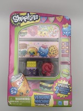 Shopkins Vending Machine Storage Tin 2 Exclusive Shopkins New Sealed