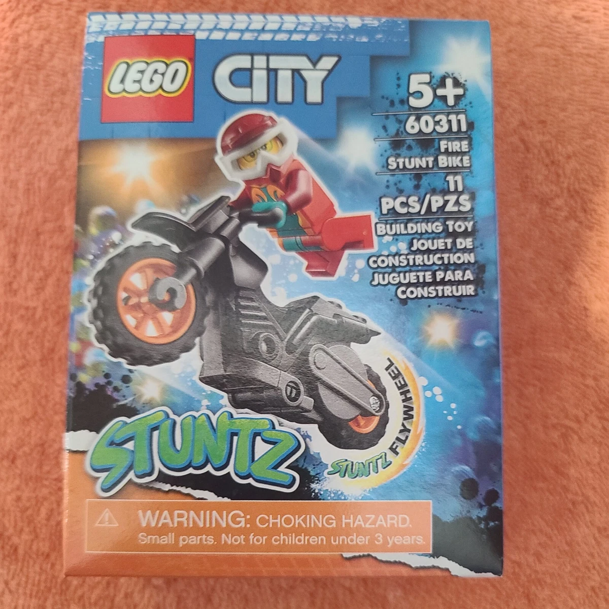 LEGO City Fire Stunt Bike 60311 Motorcycle Like Honda Suzuki Yamaha KTM Kawasaki