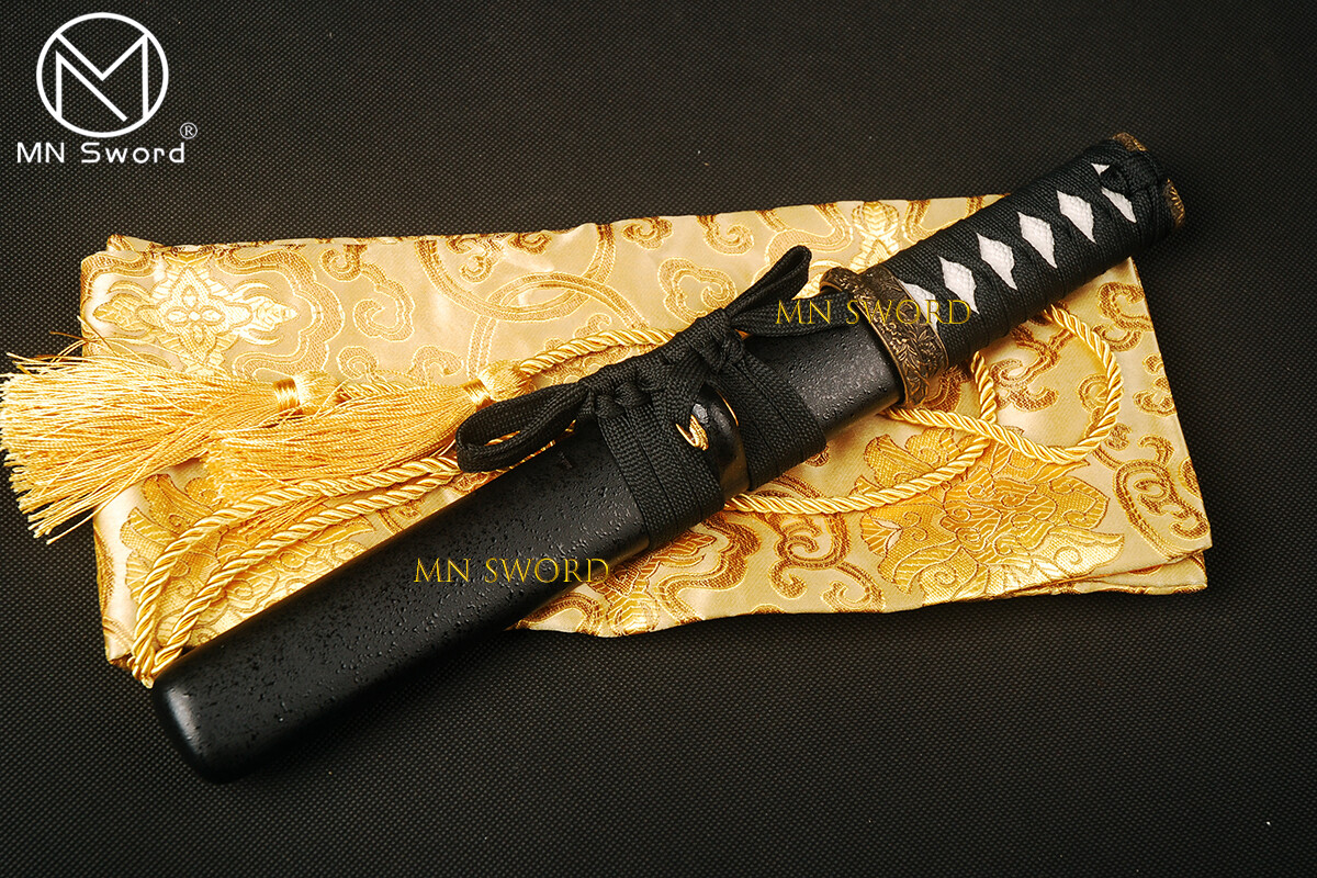 15 Inch Dagger Self-defense Tanto Japanese Samurai Carbon Steel