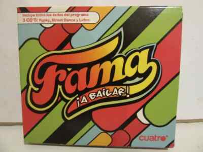 Fama ¡A Bailar! - 3 x CD - Funky, Street Dance, Lirico - Box - 2008