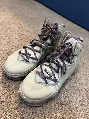 Nike Mens LeBron 19 Sneakers Phantom Purple Grey Basketball Shoes