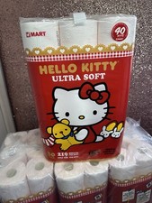 Hello Kitty Pink Embossed Toilet Paper 30 Pack