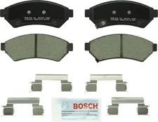 Disc Brake Pad Set-QuietCast Ceramic Brake Pads with Hardware Bosch BC1075