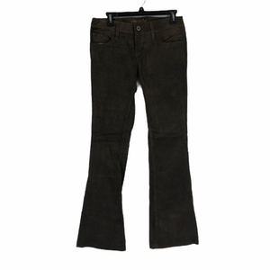 American Eagle Outfitters Womens 2 Solid Brown Corduroy Low Rise Bootcut Pants | eBay