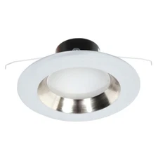 Dolan LED Retrofit Module Recesso, Satin Nickel/White, 5-6' Reflector - 10902-05