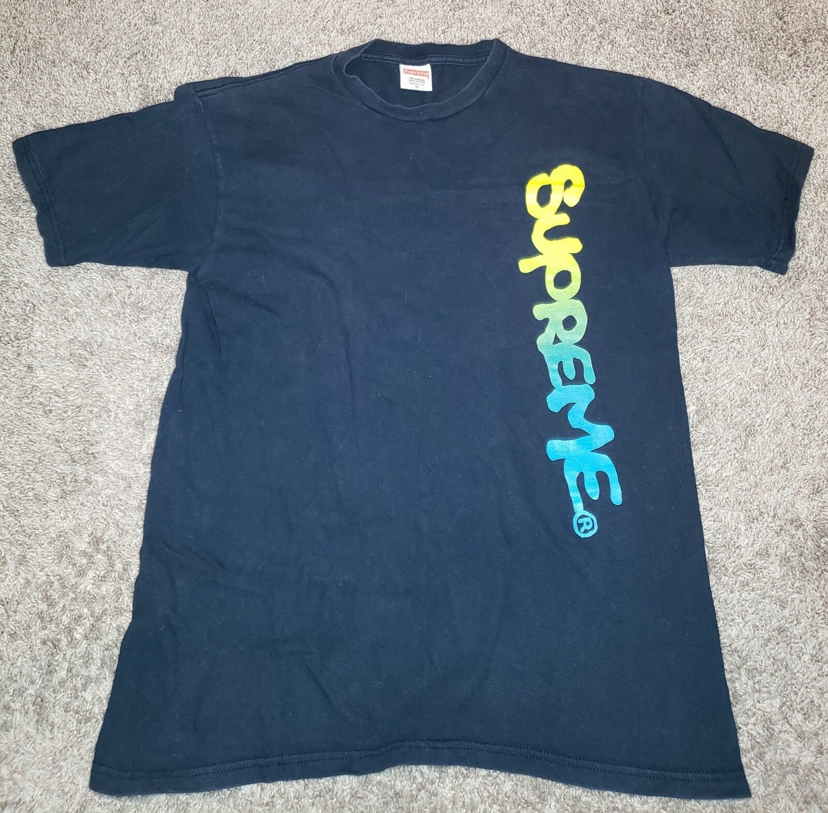 Supreme S/s 2011 Lance Mountain Vertical Logo Navy M | eBay