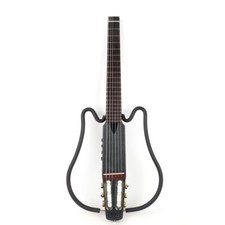 electric classical guitar silent nylon string headless built in effect travel