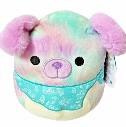 squishmallow tie dye dog