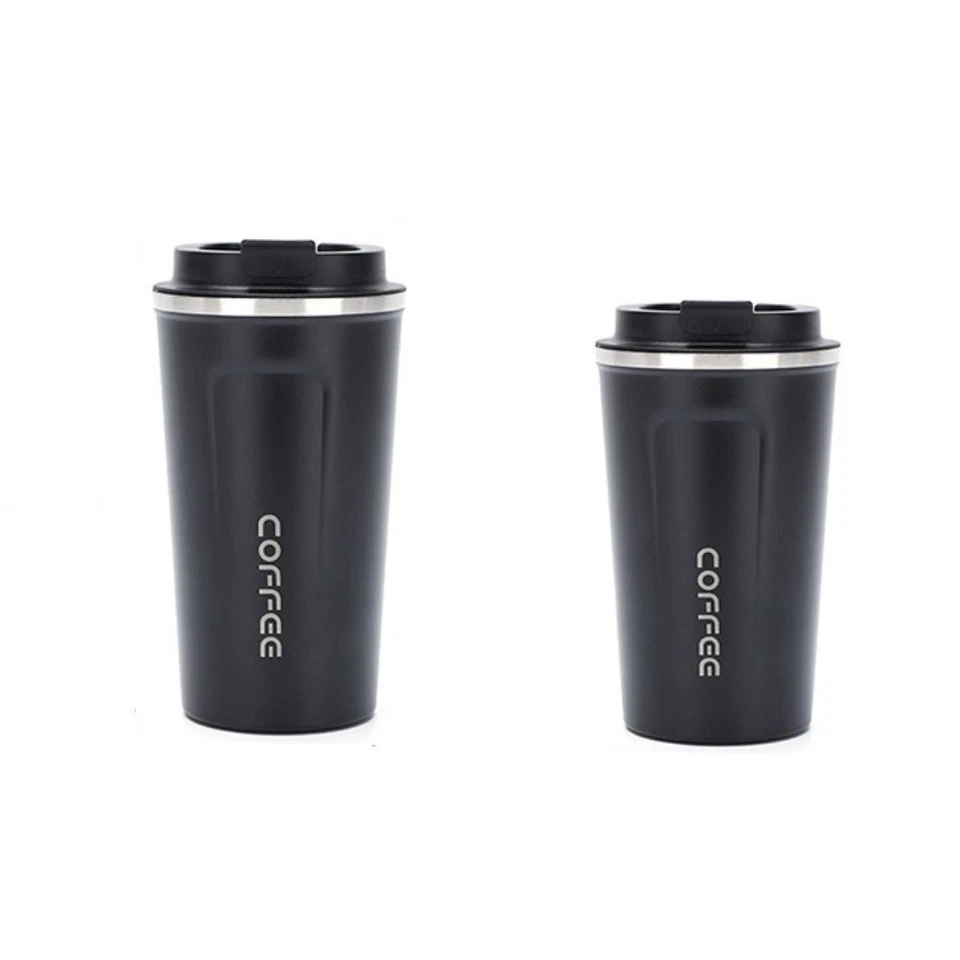 Stainless Steel Travel Thermal Cup 380/510ML Coffee Thermos Mug Office Home - Image 4 of 4