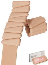 Weighted Bangles  Adjustable Wrist and Ankle Weights for Women 1LB Each Set...