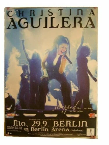 Poster für Musikfans von Christina Aguilera