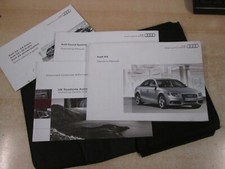 Audi A4 saloon owners manual handbook pack guide 2009-2012   INC AUDI AUDIO 