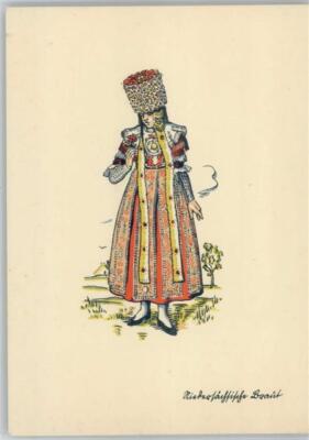 12026827 - Lower Saxony Brut - publisher Egger German vokk costumes no 3 costumes