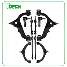 Front Upper & Lower Control Arm Ball Joint Tie Rod For 2009-2010 Dodge Ram 1500