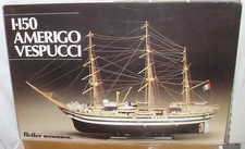 HELLER AMERIGO VESPUCCI KIT MODELLINO NAVE A VELA 1:150 IN SCATOLA