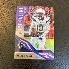 2018 Panini Phoenix Adrenaline Rush Purple /75 Keenan Allen #10