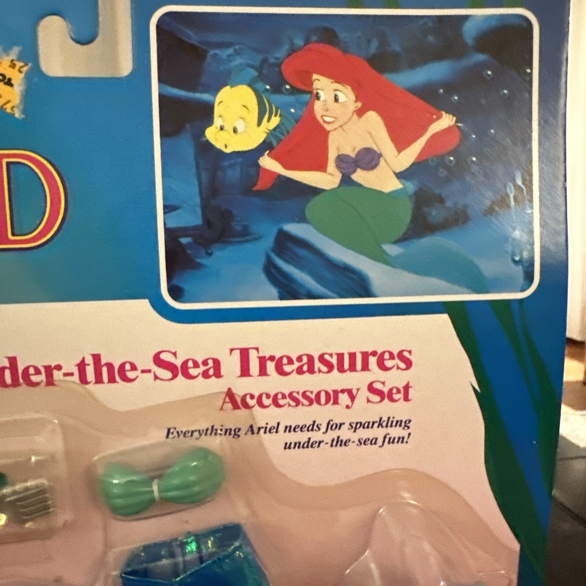 Ariel's Under the Sea Treasures Accessory Set Little Mermaid Ariel